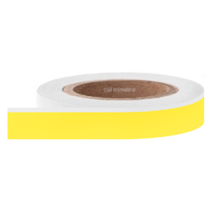 LabTAG TRM-19SBC1-50YE Removable Deep-Freeze Storage Tape 0.75" x 50′, Yellow, 1" Core
