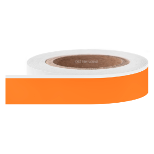 LabTAG TRM-25SBC1-50OR Removable Deep-Freeze Storage Tape 1" x 50′, Orange, 1" Core