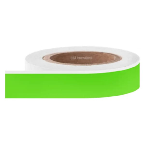 LabTAG TRM-25SBC3-100GA Removable Deep-Freeze Storage Tape 1" x 100', Green Apple, 3" Core