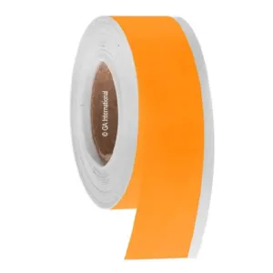 LabTAG TWA-19SBC1-50OR MetaliTAPE - Cryogenic Tape for Metal Racks 0.75" x 50', Orange, 1" Core