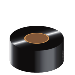 LabTAG XAR26X300C1-1JZ4 Thermal-transfer, Xylene and Solvent-Resistant Resin Ribbons 1.02'' x 984', Black, 1" Core