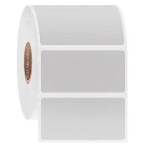 LabTAG ACT-28C1-1WH AcidiTAG - Acid & Base-Resistant Thermal-Transfer Labels 2" x 1" / 50.8mm x 25.4mm, White, 1" Core