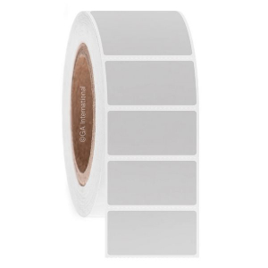 LabTAG ACT-28C3-3WH AcidiTAG - Acid & Base-Resistant Thermal-Transfer Labels 2" x 1" / 50.8mm x 25.4mm, White, 3" Core