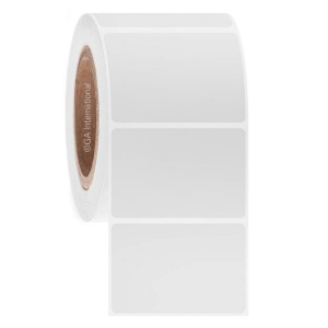 LabTAG ACT-56C3-1WH AcidiTAG - Acid & Base-Resistant Thermal-Transfer Labels 3" x 2" / 76.2mm x 50.8mm, White, 3" Core