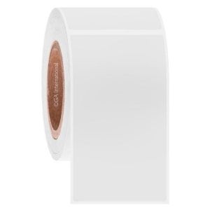 LabTAG ADA-543C2-0.3WH Cryo-JetTAG - Cryogenic Labels for Inkjet Printers 2.25" x 4" / 57.2mm x 101.6mm, White, 2" Core