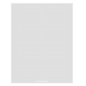 LabTAG ALTR-116WH Removable Steri-LazrTAG - Autoclave-Resistant Labels for Laser Printers (US Letter Size) 3" x 0.625", White