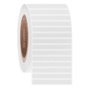 LabTAG AMA-11C3-4WH PlateTAG - Removable Deep-Freeze Thermal-Transfer Labels for Microplates 2.64" x 0.27", White 3 Inch Core