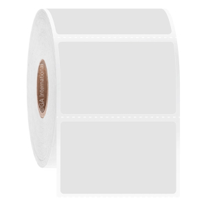 LabTAG AUC-245C1-1WH Solvent-Resistant Color Labels for Containers 2" x 1.25", White, 1000 Labels/Roll