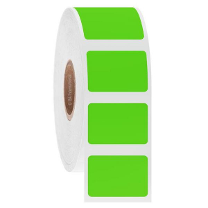 LabTAG AUTC-75NPC1-2GA Permanent Steri-ThermoTAG - Autoclave-Resistant Thermal-Transfer Labels 1" x 0.6875", Green Apple 1 Inch Core