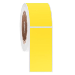 LabTAG AUTC-84C3-1YE Permanent Steri-ThermoTAG - Autoclave-Resistant Thermal-Transfer Labels 2" x 4", Yellow 3 Inch Core