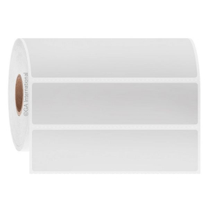 LabTAG AUTR-127C1-1WH Removable Steri-ThermoTAG - Autoclave-Resistant Thermal-Transfer Labels 4" x 1", White 1 Inch Core