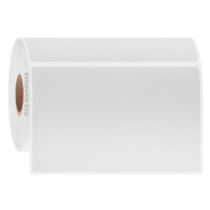 LabTAG AUTT-216C1-0.5WH Permanent Steri-ThermoTAG - Autoclave-Resistant Thermal-Transfer Labels 4" x 2.5", White 1 Inch Core