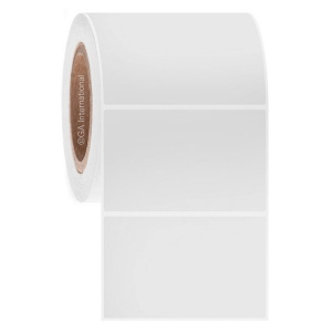 LabTAG AUTT-216C3-1WH Permanent Steri-ThermoTAG - Autoclave-Resistant Thermal-Transfer Labels 4" x 2.5", White 3 Inch Core