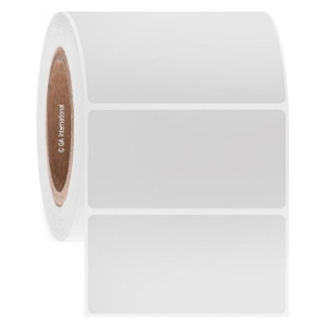 LabTAG AUTT-62C3-1WH Permanent Steri-ThermoTAG - Autoclave-Resistant Thermal-Transfer Labels 4" x 2" / 101.6 x 50.8mm, White, 3" Core