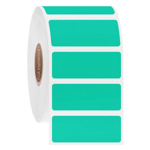 LabTAG AWA-232C1-2MT MetaliTAG - Cryogenic Thermal-Transfer Labels for Metal Racks 1.625" x 0.625" / 41.3mm x 15.9mm, Mint, 1" Core