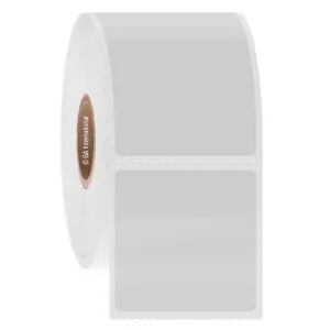 LabTAG AWA-66C1-1WH MetaliTAG - Cryogenic Thermal-Transfer Labels for Metal Racks 1.5" X 1.5" / 38.1mm x 38.1mm, White, 1" Core