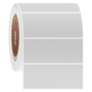 LabTAG BOC-530C3-2WH Blackout FreezerTAG - Deep-Freeze Cover-Up Labels for Thermal-Transfer Barcode Printers 4 x 1.625", White 3 Inch Core