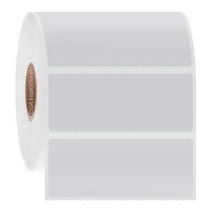 LabTAG BOC-5C1-1WH Blackout FreezerTAG - Deep-Freeze Cover-Up Labels for Thermal-Transfer Barcode Printers 2.5" x 1", White, 1" Core