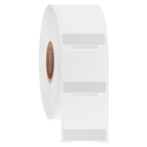 LabTAG CATT-318SBNOTC1-1WH Cryo-WrapTAG - Wrap-Around Cryogenic & Autoclave-Resistant Thermal-Transfer Labels 1 x 0.25, White+Transparent 1 Inch Core