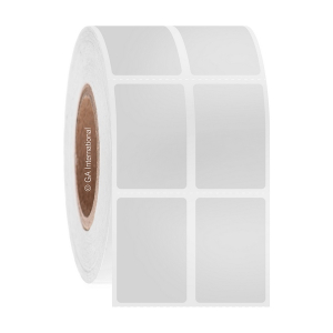 LabTAG CIJ-279C2-1WH Cryo-JetTAG - Cryogenic Labels for Inkjet Printers 1" x 1.5" / 25.4mm x 38.1mm, White, 2" Core