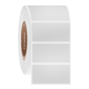 LabTAG CIJ-28C2-2WH Cryo-JetTAG - Cryogenic Labels for Inkjet Printers 2" x 1" / 50.8mm x 25.4mm, White, 2" Core