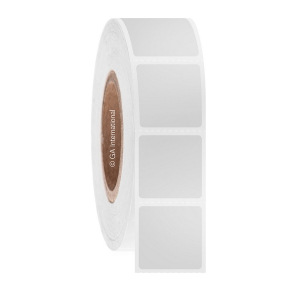 LabTAG CIJ-29C2-1WH Cryo-JetTAG - Cryogenic Labels for Inkjet Printers 1" x 1" / 25.4mm x 25.4mm, White, 2" Core