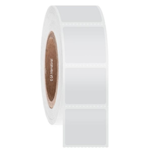 LabTAG CIJ-538C2-1WH Cryo-JetTAG - Cryogenic Labels for Inkjet Printers 1.125" x 1" / 28.6mm x 25.4mm, White, 2" Core