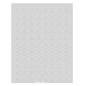 LabTAG CIJS-10WH Cryo-JetTAG - Cryogenic Labels for Inkjet Printers 0.35" / 9mm circle, White