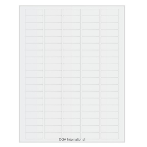 LabTAG CIJS-6WH Cryo-JetTAG - Cryogenic Labels for Inkjet Printers 1.42" x 0.55" / 36.1mm x 14mm, White