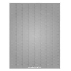 LabTAG CL-12T1-SI Permanent Cryo-LazrTAG - Cryogenic Labels for Laser Printers (US Letter Size) 0.94" x 0.5", Silver