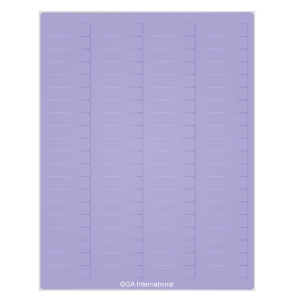 LabTAG CL-13T1-LA Permanent Cryo-LazrTAG - Cryogenic Labels for Laser Printers (US Letter Size) 1.75" x 0.5", Lavender