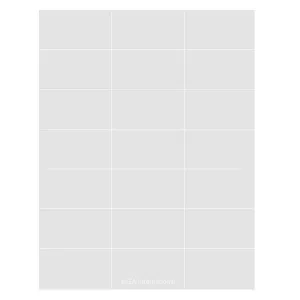 LabTAG CL-29T1-WH Permanent Cryo-LazrTAG - Cryogenic Labels for Laser Printers (US Letter Size) 2.83" x 1.57", White