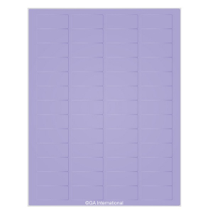 LabTAG CL-8T1-LA Permanent Cryo-LazrTAG - Cryogenic Labels for Laser Printers (US Letter Size) 1.77" x 0.79", Lavender