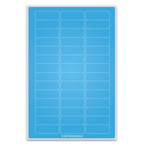 LabTAG CLH-1BL Hagaki Size Permanent Cryo-LazrTAG - Cryogenic Labels for Laser Printers PATENTED 1.02" x 0.4"/ 26mm x 10mm, Blue