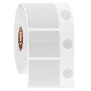 LabTAG DFP-161C1-2WH Cryo-DirectTAG - Cryogenic Labels for Direct Thermal Barcode Printers 1.1875" x 1" + 0.375, White 1 Inch Core