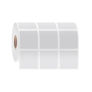 LabTAG DFP-271C1-3WH Cryo-DirectTAG - Cryogenic Labels for Direct Thermal Barcode Printers 1.25" x 1.25", White, 1" Core