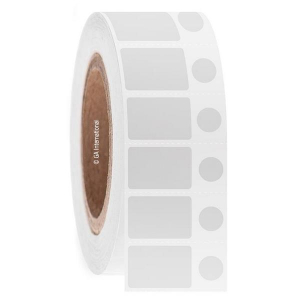 LabTAG DFP-70C3-2WH Cryo-DirectTAG - Cryogenic Labels for Direct Thermal Barcode Printers 1.125" x 0.75" + 0.437", White 3 Inch Core