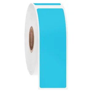 LabTAG DFPC-218C1-0.5BL Cryo-DirectTAG - Cryogenic Labels for Direct Thermal Barcode Printers 1" x 3" / 25.4mm x 76.2mm, Blue, 1" Core