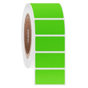 LabTAG DFPC-28C3-2GA Cryo-DirectTAG - Cryogenic Labels for Direct Thermal Barcode Printers 2" x 1", Green Apple 3 Inch Core