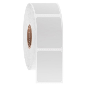 LabTAG DT-118C1-1WH-C6 Paper Labels for Direct Thermal Printers 1" x 1.25" / 25.4mm x 31.75mm, White, 1" Core