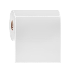 LabTAG DT-122C1-0.5WH Paper Labels for Direct Thermal Printers 4" x 4" / 101.6mm x 101.6mm, White, 1" Core