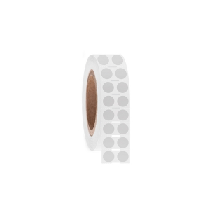 LabTAG DT-53NOTC3-2WH Paper Labels for Direct Thermal Printers 0.5" / 12.7mm (circle), White, 3" Core