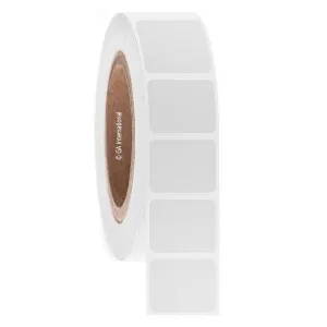 LabTAG DT-58C3-2.5WH-C6 Paper Labels for Direct Thermal Printers 1.25" x 1" / 31.75mm x 25.4mm (case of 6 rolls), White, 3" Core