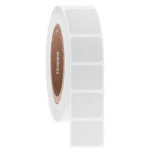 LabTAG DT-58NPC3-2.5WH-C6 Paper Labels for Direct Thermal Printers 1.25" x 1" / 31.75mm x 25.4mm (case of 6 rolls), White, 3" Core