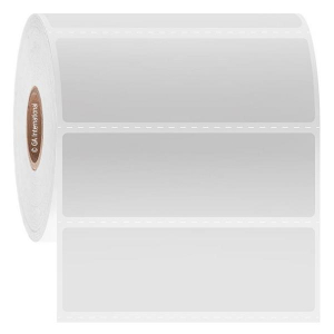 LabTAG DTR-36C1-1WH Removable Paper Labels for Direct Thermal Printers 3" x 1" / 76.2mm x 25.4mm, White, 1" Core