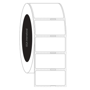 LabTAG DTU-28NOTC3-2WH CryoSTUCK - Direct Thermal Cryo Labels for Frozen Vials and Surfaces 2" x 1", White 3 Inch Core