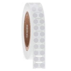 LabTAG DTU-61NPNOTC3-4WH CryoSTUCK - Direct Thermal Cryo Labels for Frozen Vials and Surfaces 0.354", White 3 Inch Core