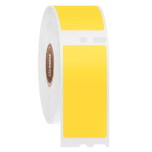 LabTAG EDY-010YE DTermo - DYMO-Compatible Paper Labels 1" x 2.125" / 26 x 54mm, Yellow, 1" Core