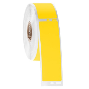 LabTAG EF1F-020YE Cryo-DTermo - DYMO-Compatible Cryogenic Labels 1.125" x 3.5" / 29mm x 89mm, Yellow, 1" Core