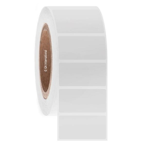 LabTAG FIJA-28NPC3-2WH Deep-Freeze Labels for Inkjet Printers 2" x 1" / 50.8mm x 25.4mm, White, 3" Core